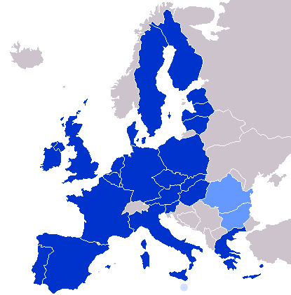 Karte Europa Bulgarien